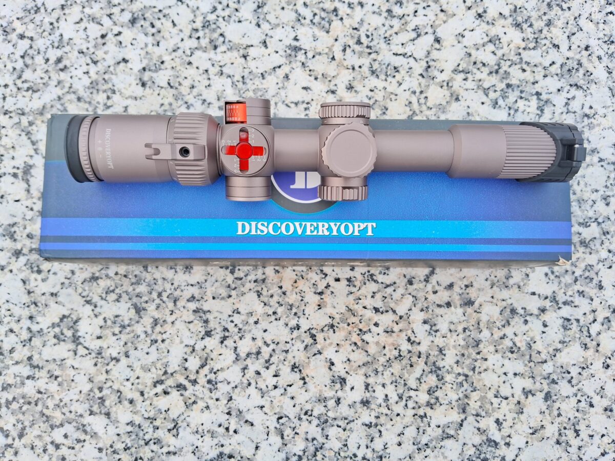 Discovery WG 1.2-6×24 IRAI SFP Flip-Up Premium Compact with Angle Indicator & Level - Image 2